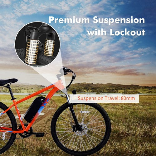 PVY M29 elektrinis dviratis 250W variklis 48V 17,5Ah