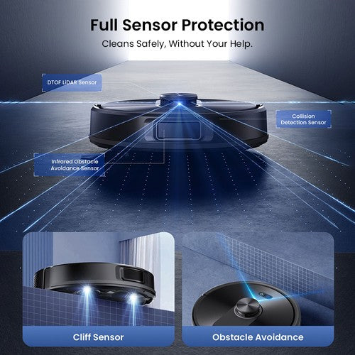 Proscenic Q10 robotas dulkių siurblys 8000 Pa