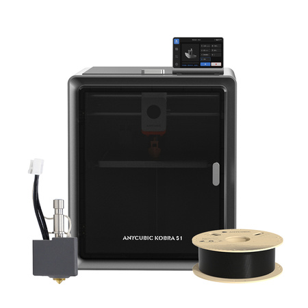 Drukarka 3D Anycubic Kobra S1 Combo + Hotend + Filament nemokamai