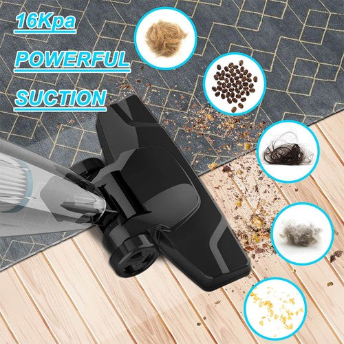 INSE R3S laidinis dulkių siurblys, galingas 16 kPa