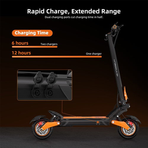 Kugoo LX10+ Elektrinis Paspirtukas, 2*1400W, 60V 20.8Ah