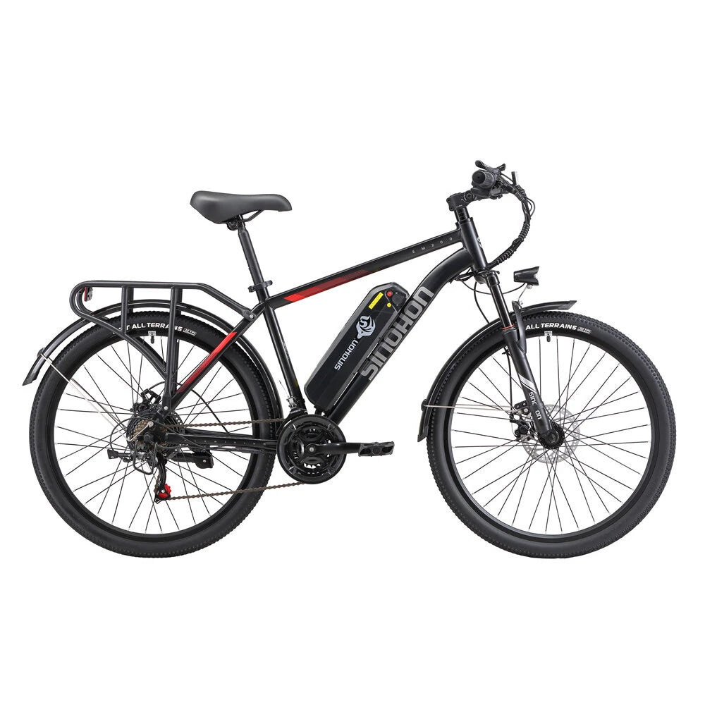 SINOHON EM200 elektrinis dviratis 48V 12.5AH, 500W variklis