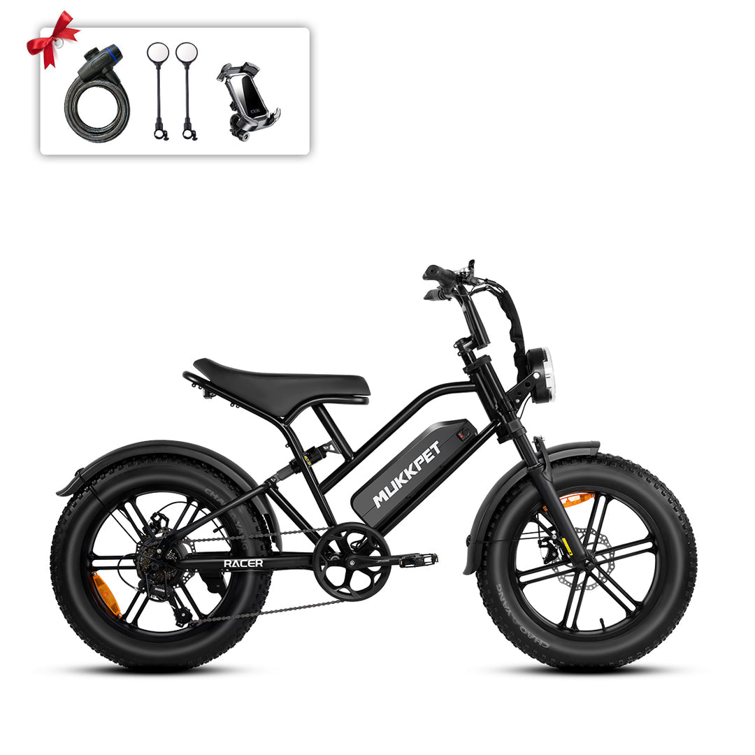 MUKKPET Racer Elektrinis Dviratis 18Ah
