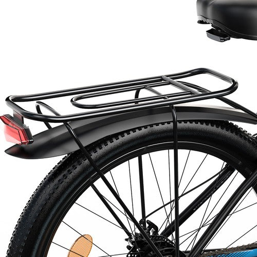 FENGQS Q8 elektrinis dviratis, 750W, 50 km/h, hidrauliniai diskiniai stabdžiai