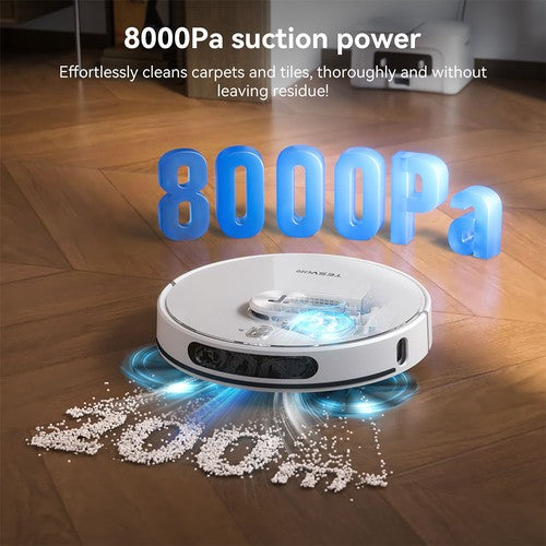 Tesvor S8 Max robotas dulkių siurblys 8000 Pa
