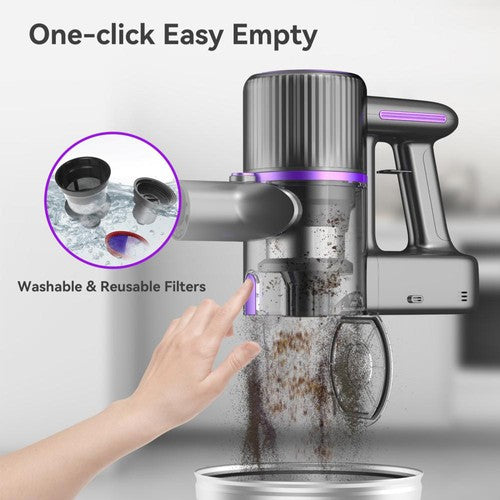 POWEART N700 belaidis dulkių siurblys 30 kPa