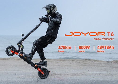 Joyor T6 Elektrinis Paspirtukas, 600W Variklis, 48V 18Ah