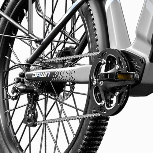 Cysum Speedy elektrinis dviratis, 500 W variklis, 48V14Ah