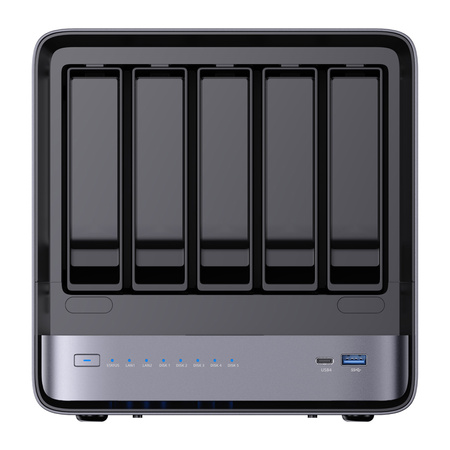 MINI-PC Minis Forum NAS N5 Pro AMD Ryzen AI 9 HX Pro 370, 32GB+128GB O
