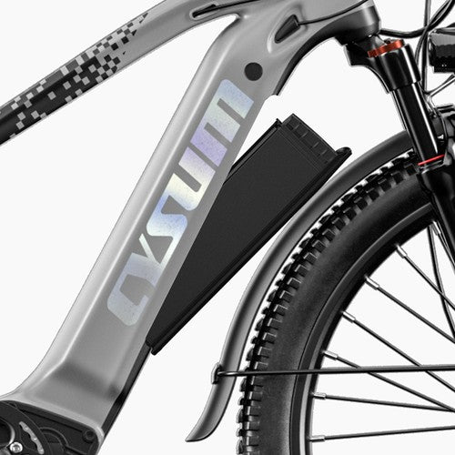 Cysum Speedy elektrinis dviratis, 500 W variklis, 48V14Ah