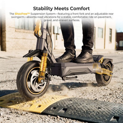 Ausom K20 Pro“ elektrinis paspirtukas, 1000 W variklis, 48 V 18 Ah