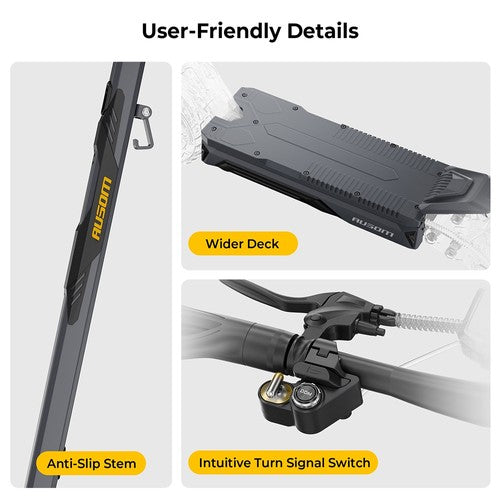 Ausom K20 Pro elektrinis paspirtukas 1000W*2