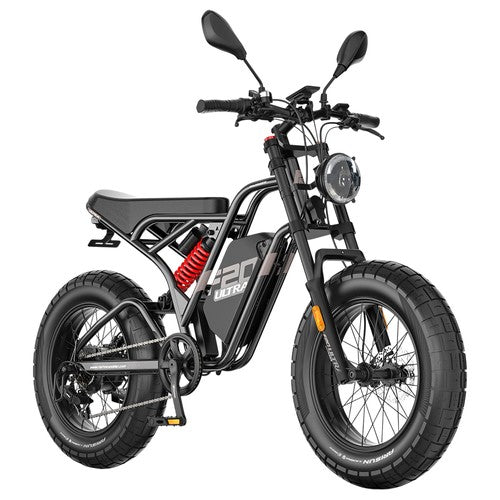 Fafrees F20 Ultra elektrinis dviratis (atnaujinta stabdžių versija), 750W variklis, 48V 25Ah