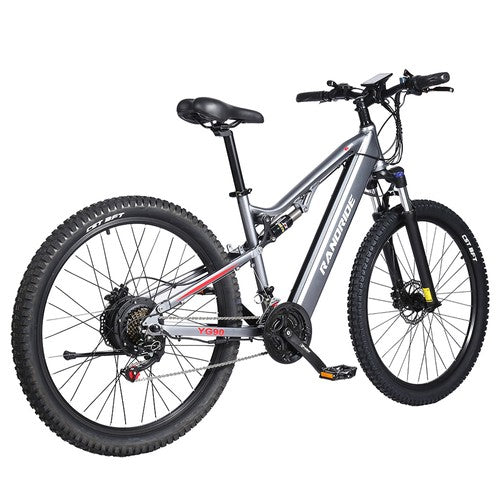 RANDRIDE YG90A elektrinis dviratis 1000W variklis 45km/h