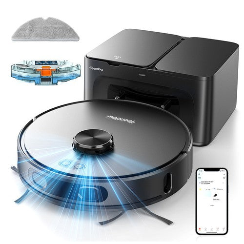 Teendow D65S MAX robotas dulkių siurblys 6000Pa