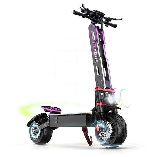 FENGQS GT9 Elektrinis Paspirtukas, 3500W*2 Variklis, 60V 38Ah