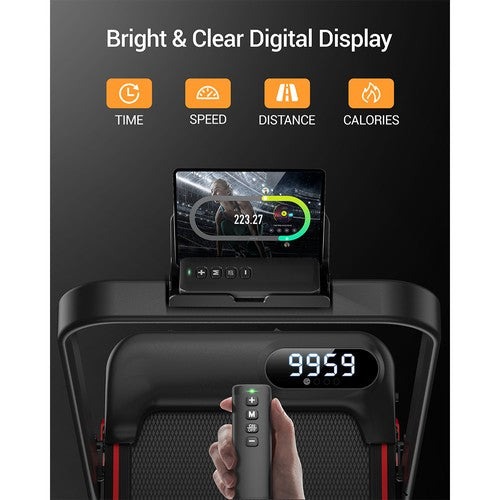 ROBORE U18F sulankstomas bėgimo takelis su 15 % nuolydžiu, 10,5 km/h