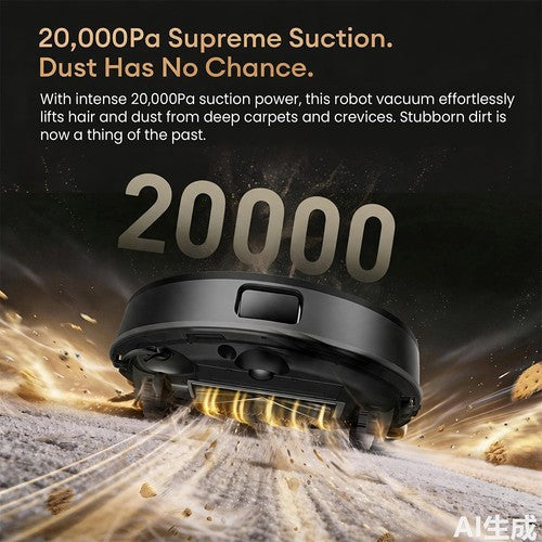 Ultenic M50 Robot Vacuum and Mop, 20,000Pa