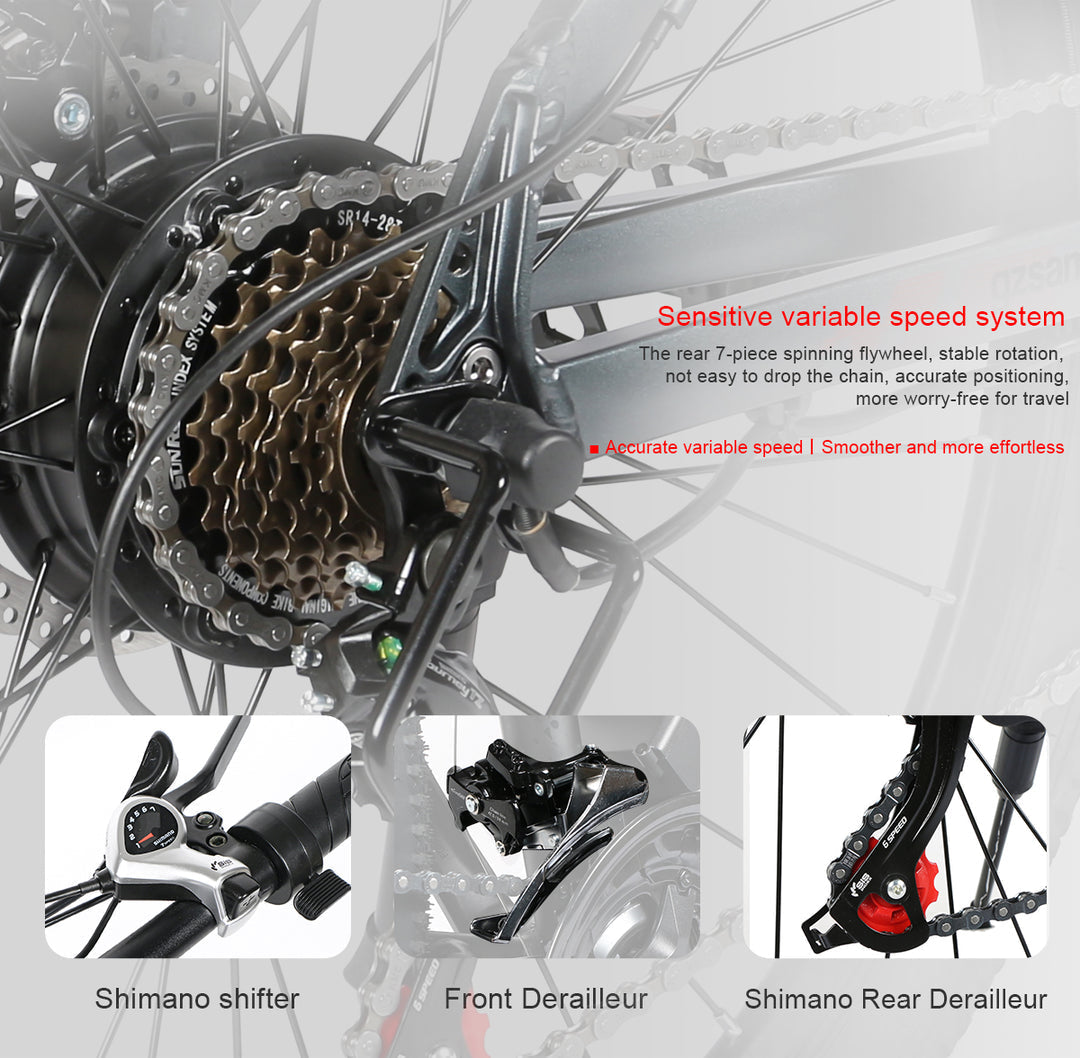Samebike SY26-II kalnų elektrinis dviratis