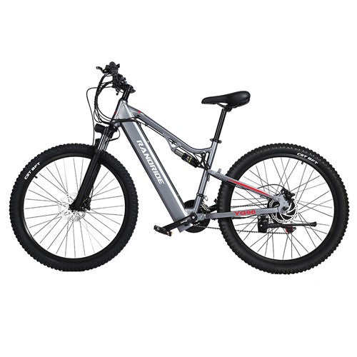 RANDRIDE YG90A elektrinis dviratis 1000W variklis 45km/h