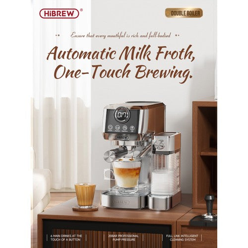 HiBREW H13A 3 viename pusiau automatinis kavos aparatas