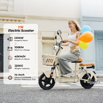iScooter Y16 Elektrinis Paspirtukas 1200W
