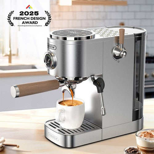 HiBREW H13 pusiau automatinis kavos aparatas, dviguba katilo sistema