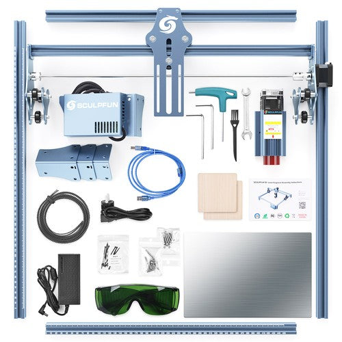 SCULPFUN S9 5,5 W lazerinis graviravimo įrenginys