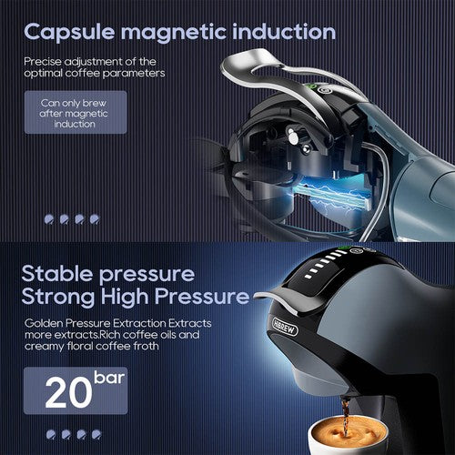 HiBREW H17 4-in-1 kapsulinis kavos virimo aparatas, šalto ir karšto kavos ruošimas, 20 barų