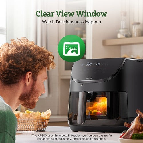 CHEFREE AF500 1700 W 6,5 l oro gruzdintuvė su išmaniuoju termometru