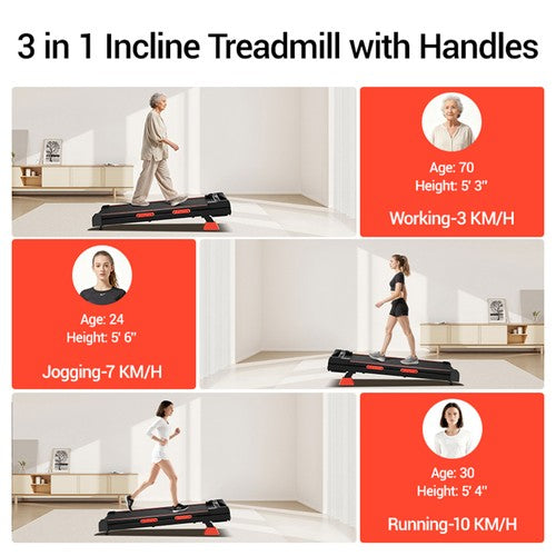 ROBORE X5 bėgimo takelis, triguba amortizacija 10km/h