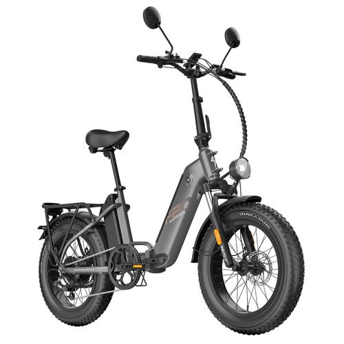 Fafrees FF20 Polar elektrinis dviratis, 500 W variklis, 48 V 24 Ah dvigubos baterijos