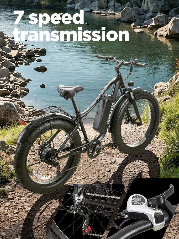 Burchda RX02 elektrinis dviratis 1000W