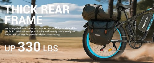 Orlms V3“ elektrinis dviratis, 1000W * 2 variklis, 52 V 25 Ah